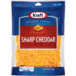 Kraft Shredded - Sharp Cheddar