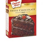 Duncan Hines swiss chocolate cake mix