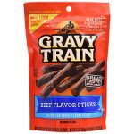 Gravy train beef flavor sticks