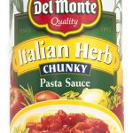 Del Monte Italian Herb Chunky Pasta Sauce